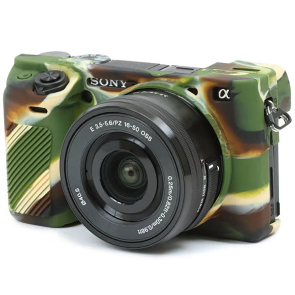 ジャパンホビーツール シリコンカメラケース イージーカバー SONY α6000/α6100/α6300/α6400用 カモフラージュ
