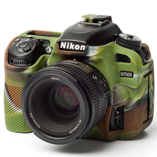 ジャパンホビーツール シリコンカメラケース イージーカバー Nikon D7500専用 カモフラージュ