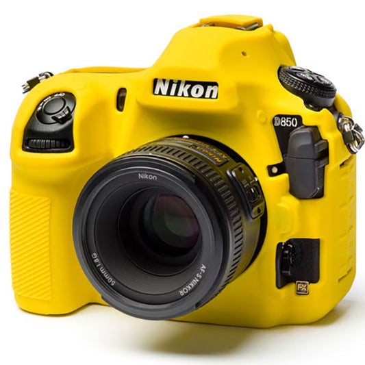 ジャパンホビーツール シリコンカメラケース イージーカバー Nikon D850専用 イエロー