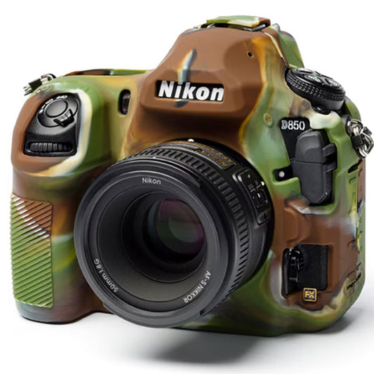 ジャパンホビーツール シリコンカメラケース イージーカバー Nikon D850専用 カモフラージュ