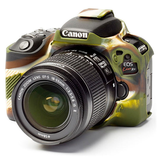 ジャパンホビーツール シリコンカメラケース イージーカバー Canon EOS Kiss X9 / X10専用 カモフラージュ