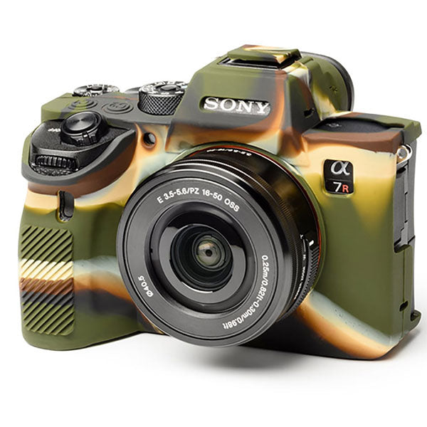 ジャパンホビーツール シリコンカメラケース イージーカバー SONY α7R IV/α9 II専用 カモフラージュ