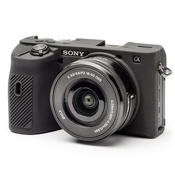 ジャパンホビーツール シリコンカメラケース イージーカバー SONY α6600専用 ブラック