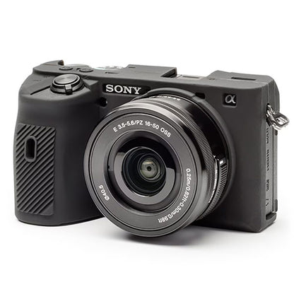 ジャパンホビーツール シリコンカメラケース イージーカバー SONY α6600専用 ブラック