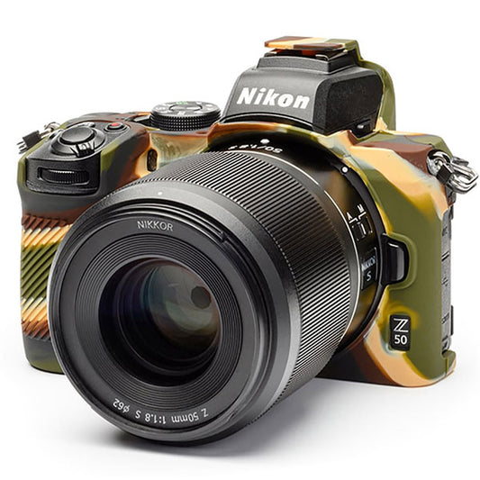 ジャパンホビーツール シリコンカメラケース イージーカバー Nikon Z50専用 カモフラージュ