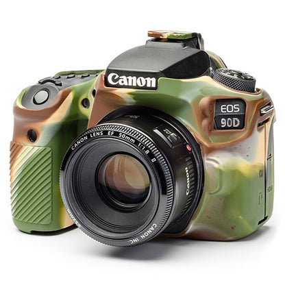 ジャパンホビーツール シリコンカメラケース イージーカバー Canon EOS 90D専用 カモフラージュ