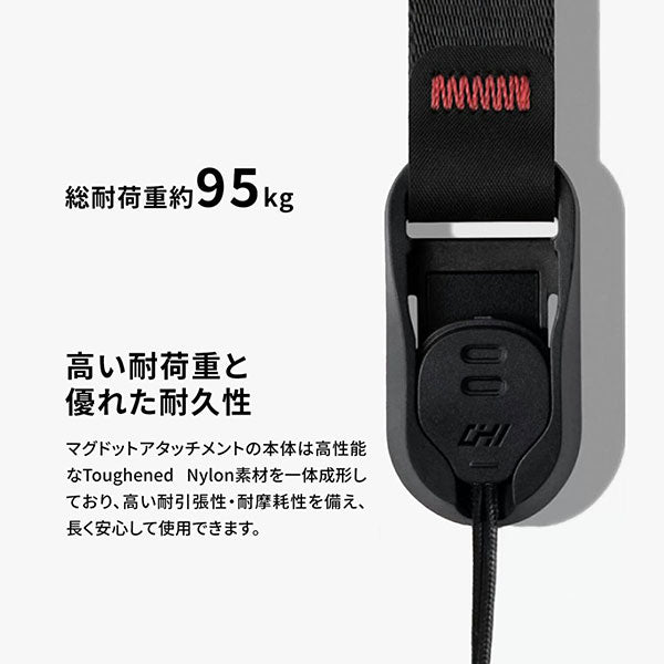CHI JLH04B Levo ハンドストラップ カメラストラップ ブラック