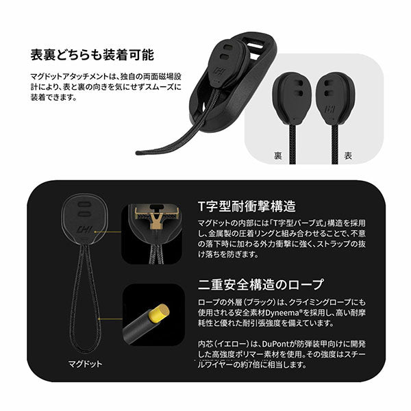 CHI JCM05B CODA マグドットアタッチメント ベーシック ストラップアダプター