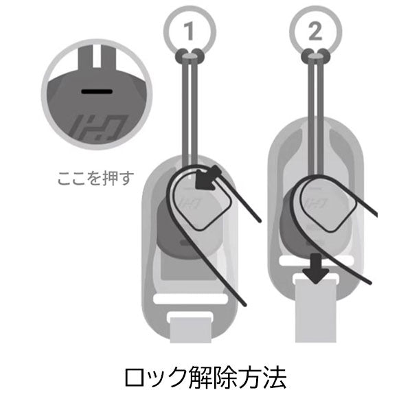 CHI JLH04A Levo ハンドストラップ カメラストラップ  スチールグレー
