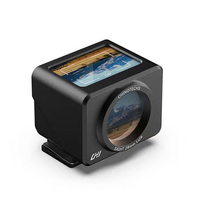 CHI JWF13B SIGHT ウエストレベルファインダー 40mm ブラック ※欠品：8月下旬以降の発送予定（7/30現在）