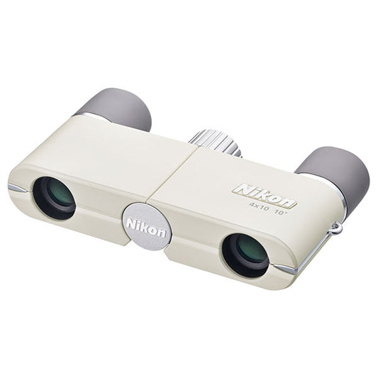 ニコン 双眼鏡 遊 4x10D CF アイボリーホワイト