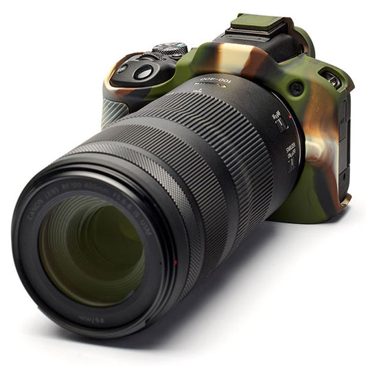 ジャパンホビーツール シリコンカメラケース イージーカバー Canon EOS R50専用 カモフラージュ
