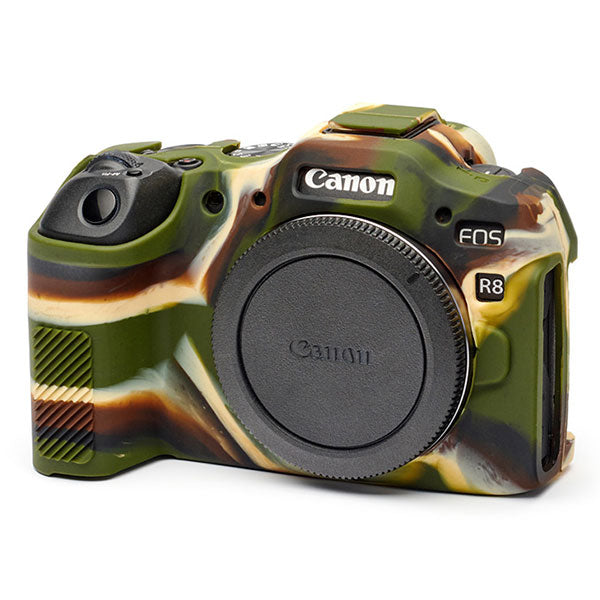 ジャパンホビーツール シリコンカメラケース イージーカバー Canon EOS R8専用 カモフラージュ – 写真屋さんドットコム
