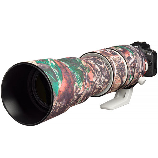 ジャパンホビーツール イージーカバー レンズオーク キヤノン RF 200-800mm F/6.3-9 IS USM用 フォレストカモフラージュ