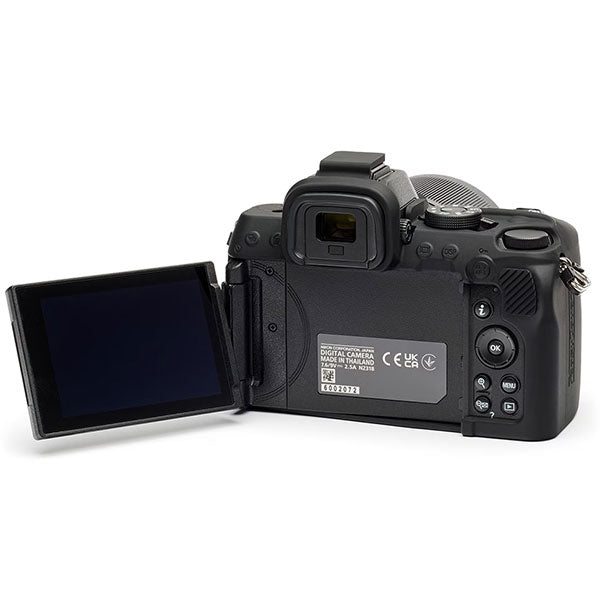 ジャパンホビーツール シリコンカメラケース イージーカバー Nikon Z50II用 液晶保護フィルム付 ブラック