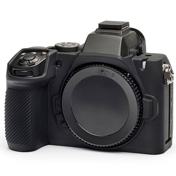 ジャパンホビーツール シリコンカメラケース イージーカバー Nikon Z50II用 液晶保護フィルム付 ブラック