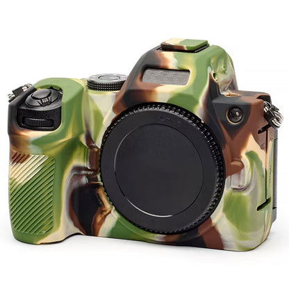 ジャパンホビーツール シリコンカメラケース イージーカバー Nikon Z5 II用 カモフラージュ 液晶保護フィルム付 【メール便 送料無料】