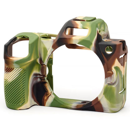 ジャパンホビーツール シリコンカメラケース イージーカバー Nikon Z5 II用 カモフラージュ 液晶保護フィルム付 【メール便 送料無料】