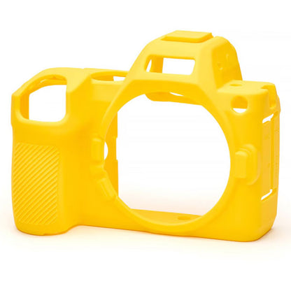 ジャパンホビーツール シリコンカメラケース イージーカバー Nikon Z5 II用 イエロー 液晶保護フィルム付 【メール便 送料無料】