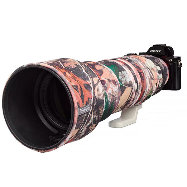 ジャパンホビーツール イージーカバー レンズオーク SONY FE400-800mm F6.3-8 G OSS用 フォレストカモフラージュ 【メール便 送料無料】