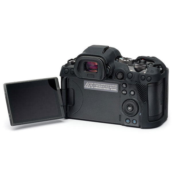 ジャパンホビーツール イージーカバー キヤノン EOS R6 Mark III / R6 Mark II / R6 / R5 用 ブラック 液晶保護フィルム付