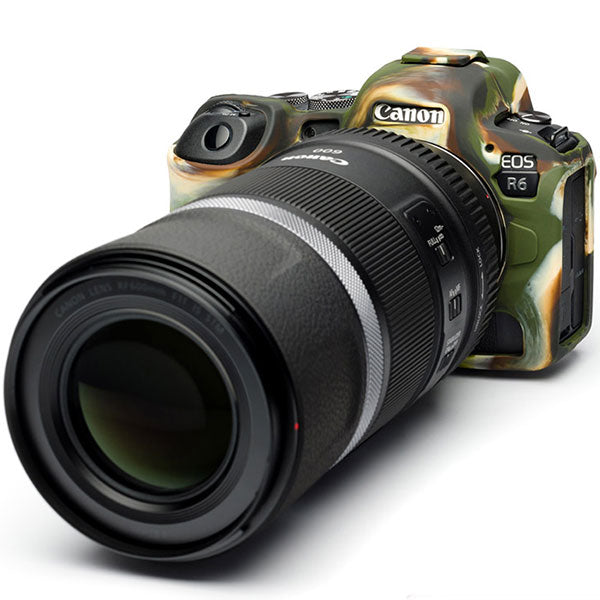 ジャパンホビーツール イージーカバー キヤノン EOS R6 Mark III / R6 Mark II / R6 / R5 用 カモフラージュ 液晶保護フィルム付