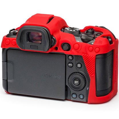 ジャパンホビーツール イージーカバー キヤノン EOS R6 Mark III / R6 Mark II / R6 / R5 用 レッド 液晶保護フィルム付