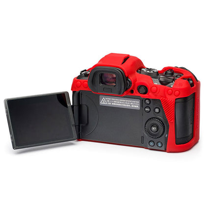 ジャパンホビーツール イージーカバー キヤノン EOS R6 Mark III / R6 Mark II / R6 / R5 用 レッド 液晶保護フィルム付