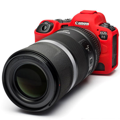ジャパンホビーツール イージーカバー キヤノン EOS R6 Mark III / R6 Mark II / R6 / R5 用 レッド 液晶保護フィルム付