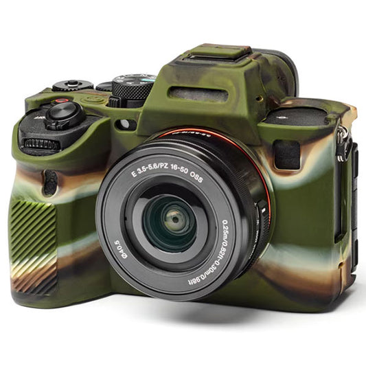 ジャパンホビーツール シリコンカメラケース イージーカバー SONY α7V / α7R VI専用 カモフラージュ