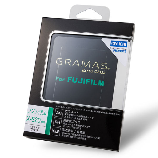 グラマス DCG-FJ11J GRAMAS Extra Camera Glass 液晶保護ガラス FUJIFILM X-S20用
