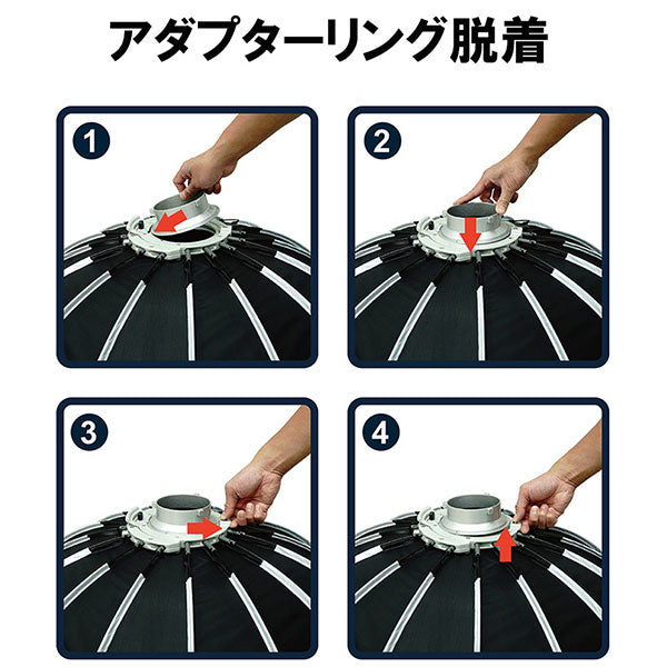 Phottix REX PRO クイックフォールディングソフトボックス 65cm PXRP-QFS65