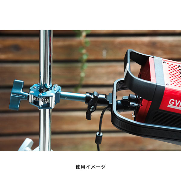 9.SOLUTIONS 9.XS1006A セイバー クランプ ミニ スタッド付き グレー