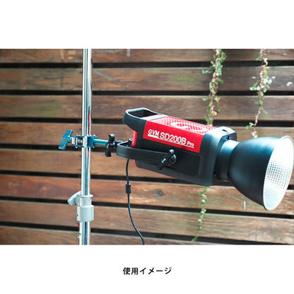 9.SOLUTIONS 9.XS1006A セイバー クランプ ミニ スタッド付き グレー