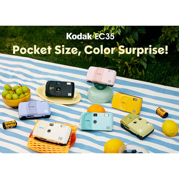 《2026年8月発売予定》 コダック RK0703 35mmフィルムカメラ EC35 バターイエロー 【予約】