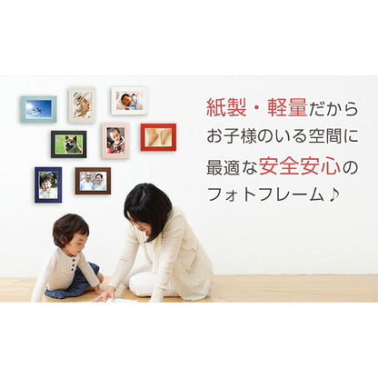 ナカバヤシ VPS-L-B Vカットペーパースタンド 差込式 L ブルー
