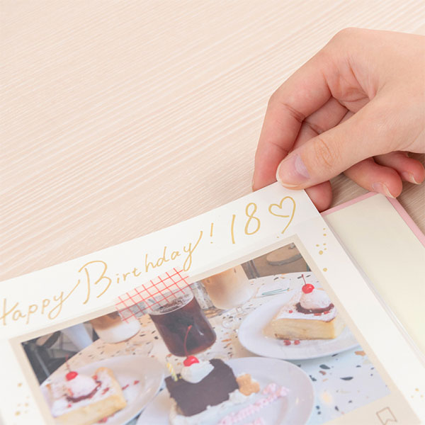 ナカバヤシ A-SCY-120-B デコルーレ スクラップカードアルバム サボンブルー