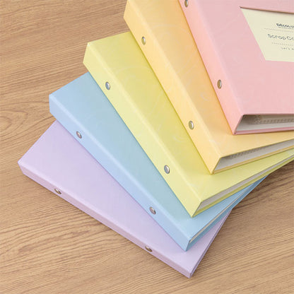 ナカバヤシ A-SCY-120-B デコルーレ スクラップカードアルバム サボンブルー