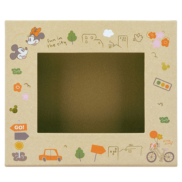 ナカバヤシ A-FTPC-211-1 フォトランク フレームケースアルバム L判 60枚収納 ミッキー＆ミニー