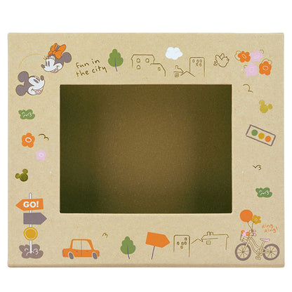 ナカバヤシ A-FTPC-211-1 フォトランク フレームケースアルバム L判 60枚収納 ミッキー＆ミニー