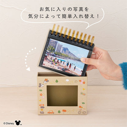 ナカバヤシ A-FTPC-211-2 フォトランク フレームケースアルバム L判 60枚収納 くまのプーさん