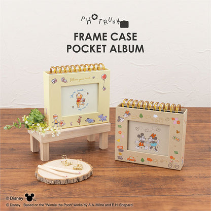 ナカバヤシ A-FTPC-211-2 フォトランク フレームケースアルバム L判 60枚収納 くまのプーさん