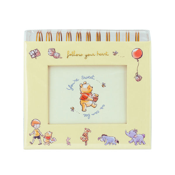 ナカバヤシ A-FTPC-211-2 フォトランク フレームケースアルバム L判 60枚収納 くまのプーさん