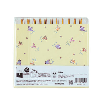 ナカバヤシ A-FTPC-211-2 フォトランク フレームケースアルバム L判 60枚収納 くまのプーさん