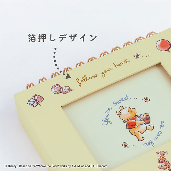 ナカバヤシ A-FTPC-211-2 フォトランク フレームケースアルバム L判 60枚収納 くまのプーさん