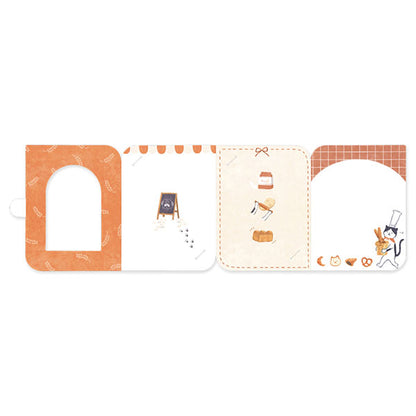 ナカバヤシ PSTC-L-101-1 フォトスタンドカード L判 2枚 ねこ