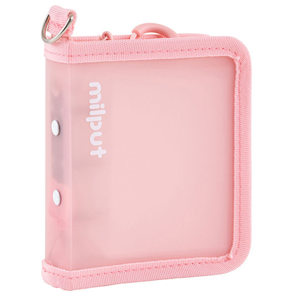ナカバヤシ MIL-SB-MN-P ミルプット シールバインダー mini イチゴミルク