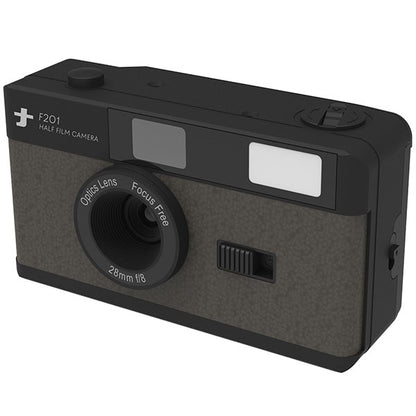 ナカバヤシ CAM-F201DG フィルムナカメラ half ダークグレー