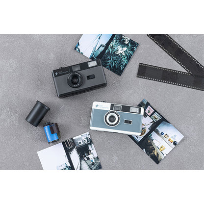 ナカバヤシ CAM-F201DG フィルムナカメラ half ダークグレー