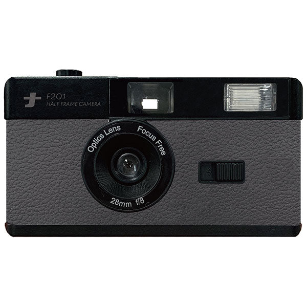 ナカバヤシ CAM-F201DG フィルムナカメラ half ダークグレー